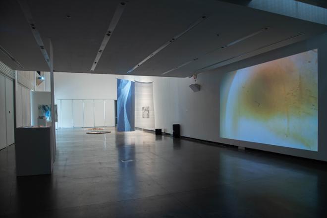 room with projection