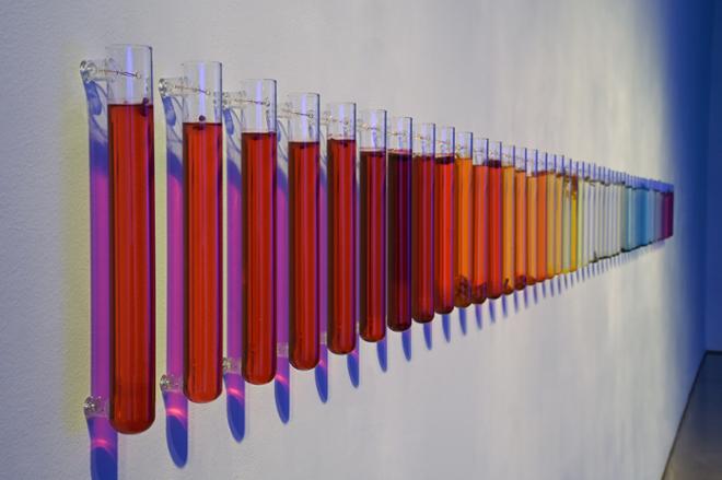 Color Liquid in Tubes