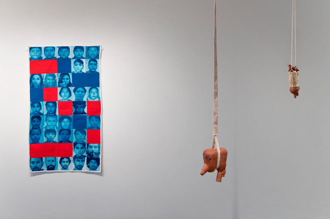 various art pieces by Aida Lizalde