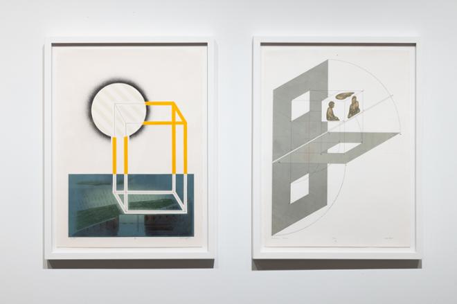 two prints grouped together