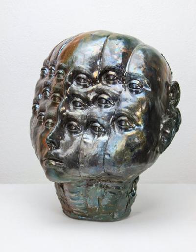 Hanes Faces Sculpture