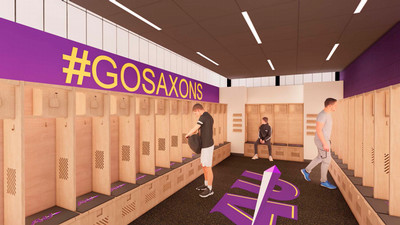 rendering inside of another locker room