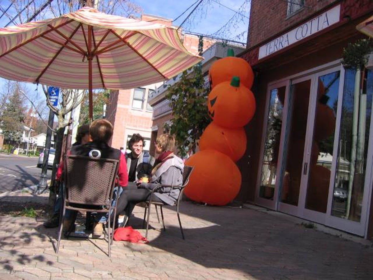Exterior of Terra Cotta Coffee House
