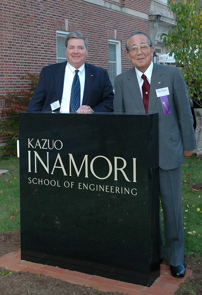John Gilbertson and Kazuo Inamori