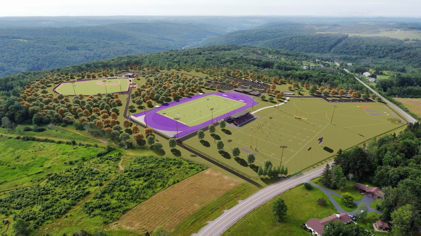 A rendering of Saxon Hill