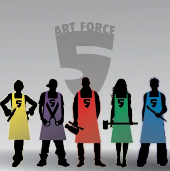 Art Force 5 graphic