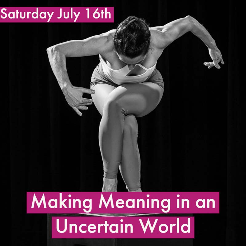 Alfred Summer Arts Festival Evening Events July 16th Making Meaning in an Uncertain World