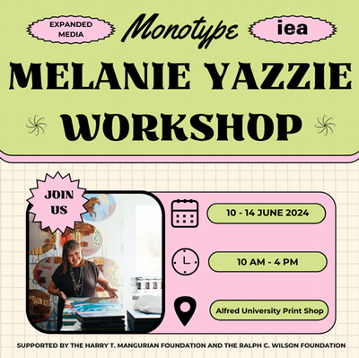 Event image for Melanie Yazzie Monotype Workshop